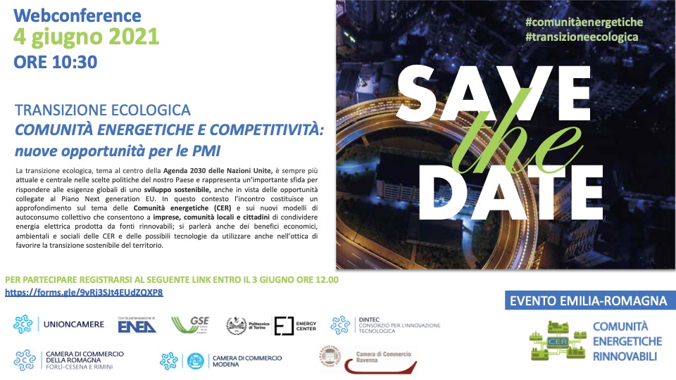 Save the date 4 giugno CER